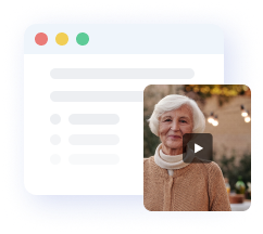 Show off your videos with pop-ups