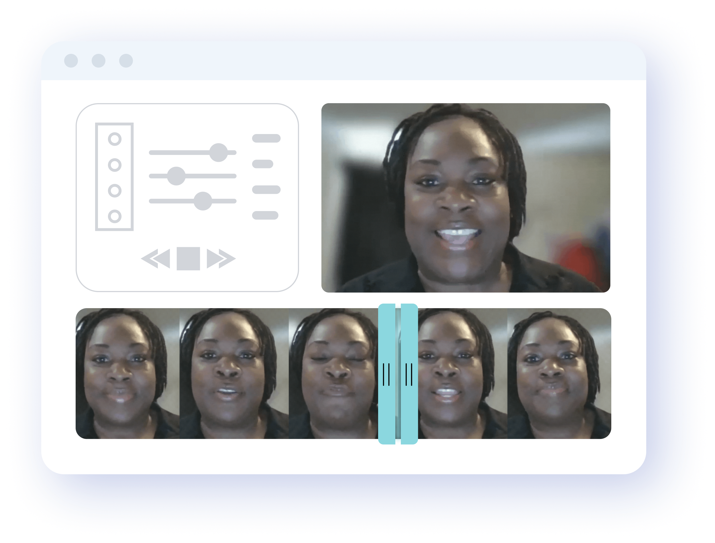 Editing video testimonial