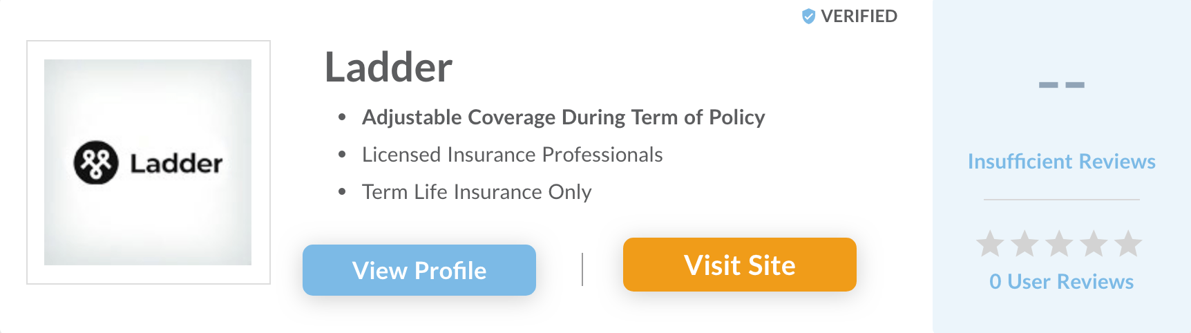 Ladder Insurance Reviews In this Ladder review youll