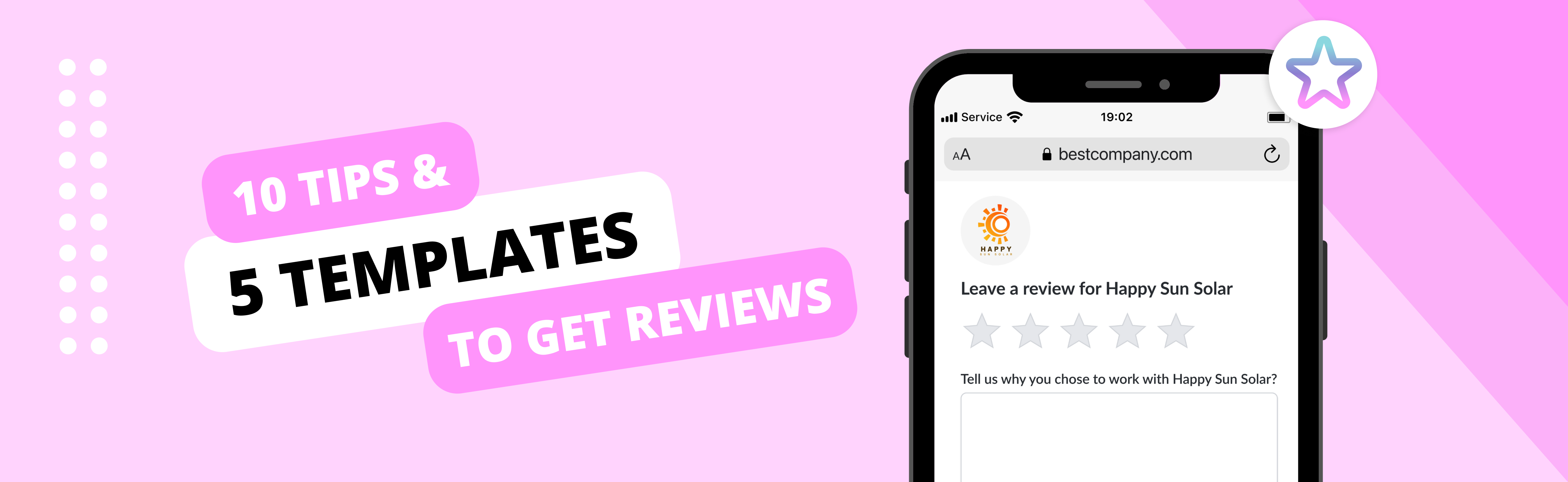 10 tips to get customers to leave reviews   templates Snoball