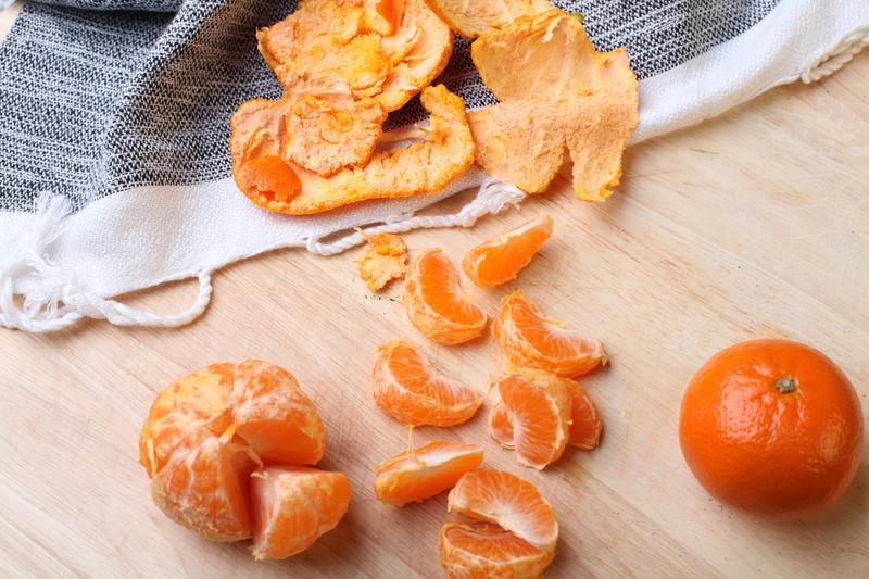 orange peels