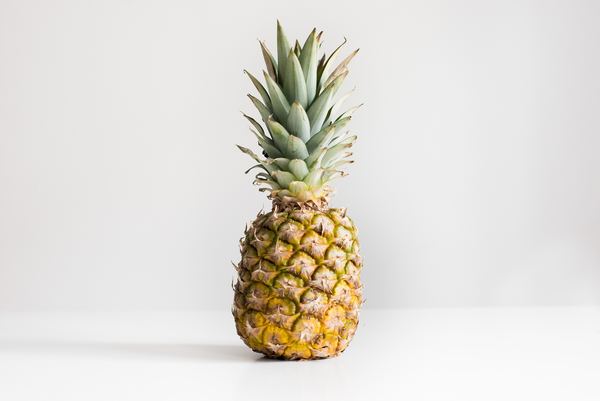 Pineapple on a white background