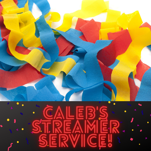  Caleb's Streamers Decorating Service Logo