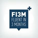 Fluent in 3 Months Logo
