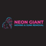  Neon Giant Moving Logo