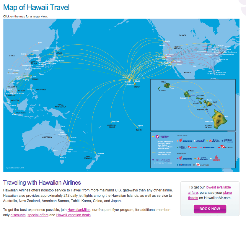 Best flight options to hawaii