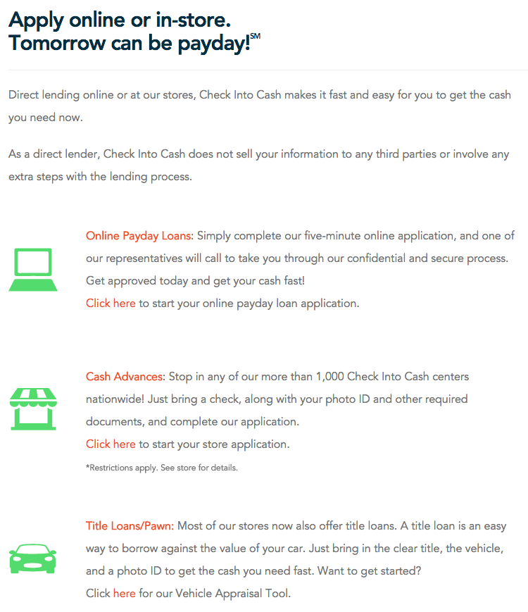 cash advance tax substitute