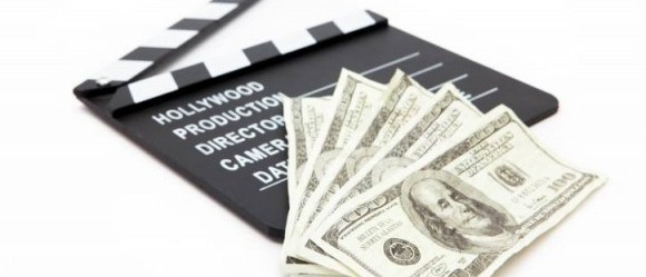 Film slate and money