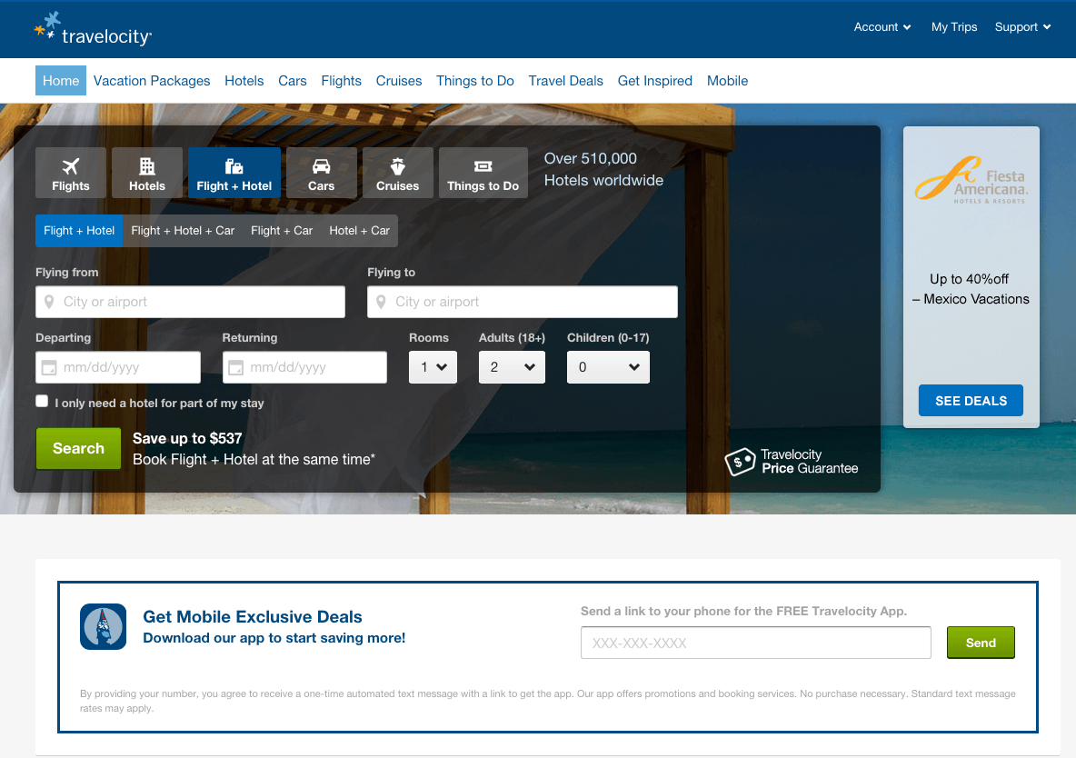 Travelocity Travel Agency Reviews TBC